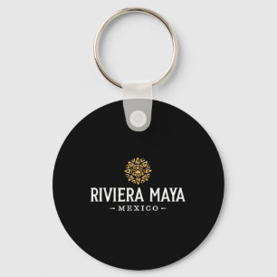 Riviera Maya Mexico Vintage Zon Strand Vakantie So Sleutelhanger