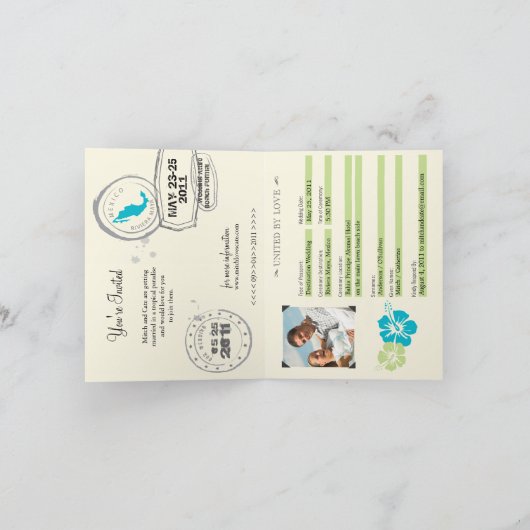 riviera Maya Passport Wedding (Binnen)