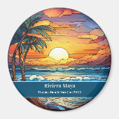 Riviera Maya strandvakantie Magneet (Voorkant)