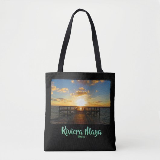 Riviera Maya Sunrise Bag Tote Bag (Voorkant)