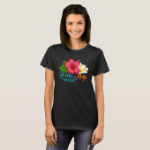 Riviera Maya Vacation Mexico Tropical Hibiscus Flo T-shirt (Voorkant volledig)