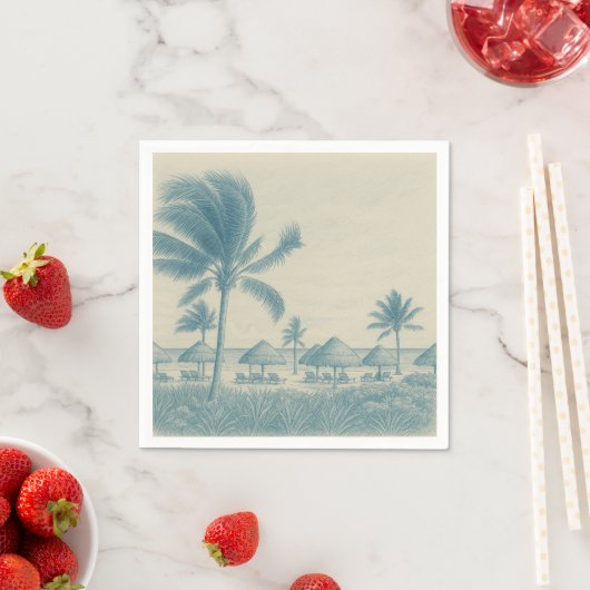 Riviera Paper Napkin Servet (Insitu)