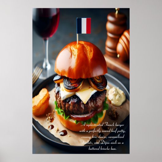 Riviera Rhapsody Burger 24x36 Poster (Voorkant)