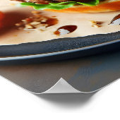 Riviera Rhapsody Burger Poster (Hoek)