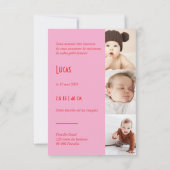 Riviera Rose Rouge Save The Date (Achterkant)