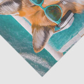 Riviera Schelm,  Foxy Summer Fun Tissuepapier (Detail)
