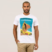 Riviera Stranden ~ San Remo T-shirt (Voorkant volledig)