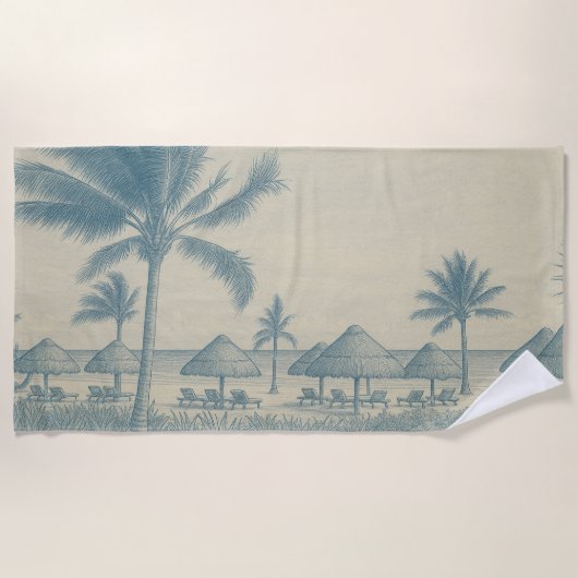 Riviera Towel Strandlaken (Voorkant)