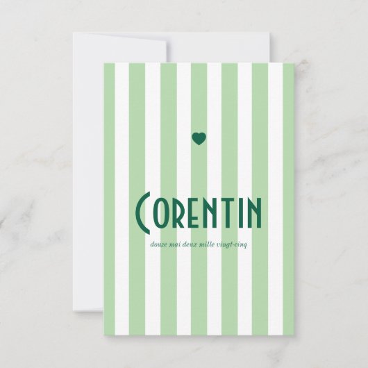 Riviera Vert Save The Date (Voorkant)