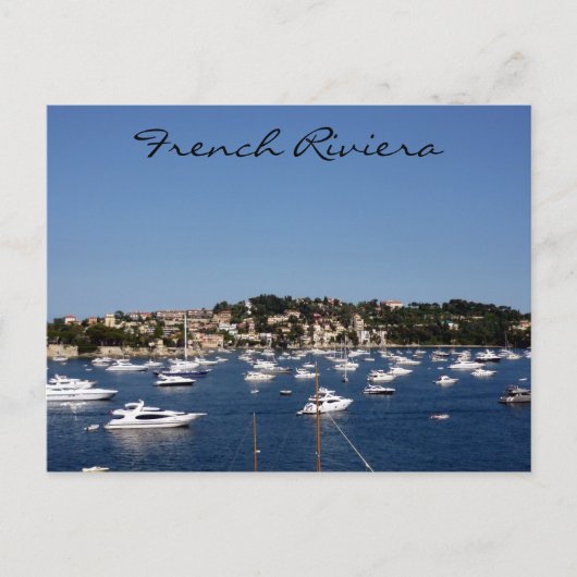 riviera villefranche briefkaart (Voorkant)