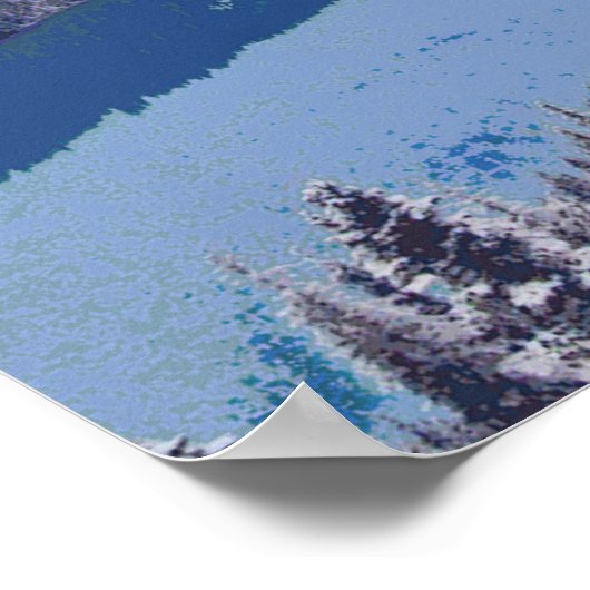 rivierbergen poster (Hoek)