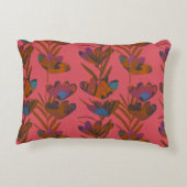 rivierbloemen accent kussen (Achterkant)