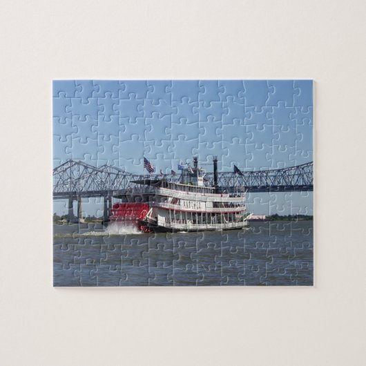 Rivierboot Legpuzzel (Horizontaal)