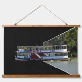  rivierboot, muur het hangen hangend wandkleed (Voorkant)