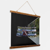  rivierboot, muur het hangen hangend wandkleed (Gebogen)