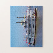Rivierboot New Orleans Louisiana. Legpuzzel (Verticaal)