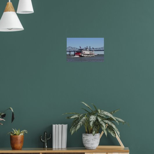 Rivierboot Poster (Woonkamer 1)