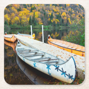 Rivière Jacques-Cartier   Rabaskas Dock Kartonnen Onderzetters