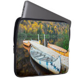 Rivière Jacques-Cartier | Rabaskas Dock Laptop Sleeve (Voorkant Rechts)
