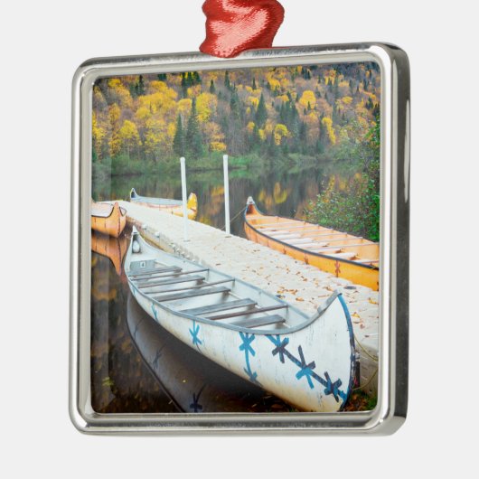 Rivière Jacques-Cartier | Rabaskas Dock Metalen Ornament (Links)