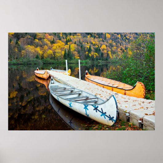 Rivière Jacques-Cartier | Rabaskas Dock Poster (Voorkant)