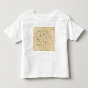 Rivieren en Valleys van Duitsland Kinder Shirts