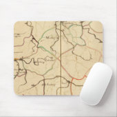 Rivieren en Valleys van Duitsland Muismat (Met muis)