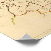 Rivieren en Valleys van Duitsland Poster (Hoek)