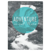 Rivieren | Het avontuur is buiten Citaat Klembord (Achterkant)