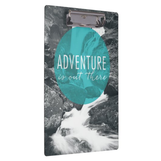 Rivieren | Het avontuur is buiten Citaat Klembord (Rechts)