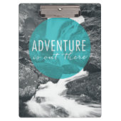 Rivieren | Het avontuur is buiten Citaat Klembord (Voorkant)