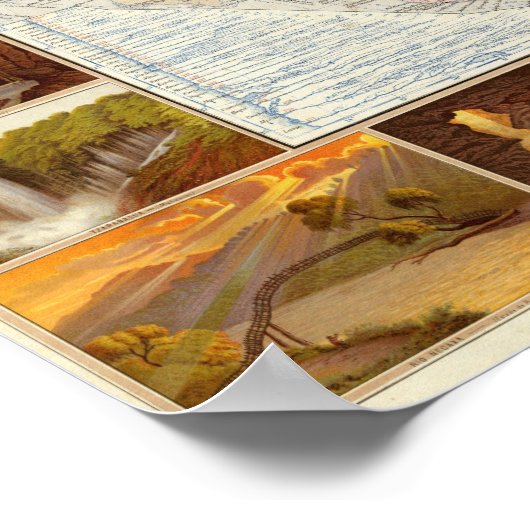 Rivieren in Mexico Poster (Hoek)