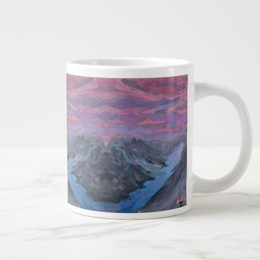 Rivieren uit haar kindertijd grote koffiekop (Rechts)