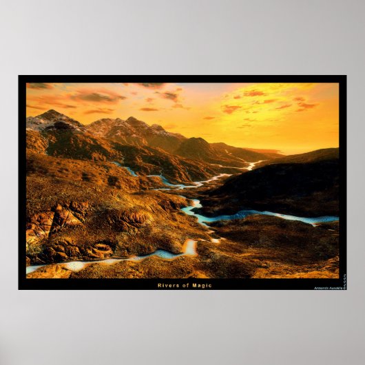 Rivieren van de Magische Poster (Voorkant)