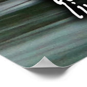 Rivieren van het Inspirerend van de levende watere Poster (Hoek)