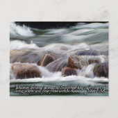 Rivieren van het Inspirerend van het levende water Briefkaart (Voorkant)