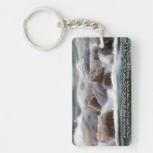 Rivieren van het Inspirerend van het levende water Sleutelhanger (Voorkant)