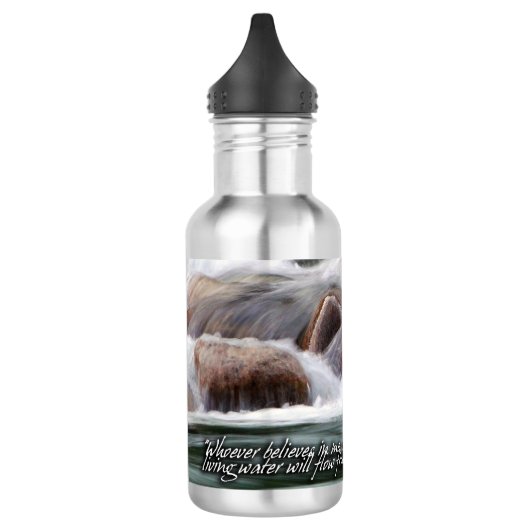 Rivieren van het Inspirerend van het levende water Waterfles (Links)
