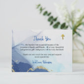 Rivieren van het Levende Water Orthodox Christelij Bedankkaart (Staand voorkant)