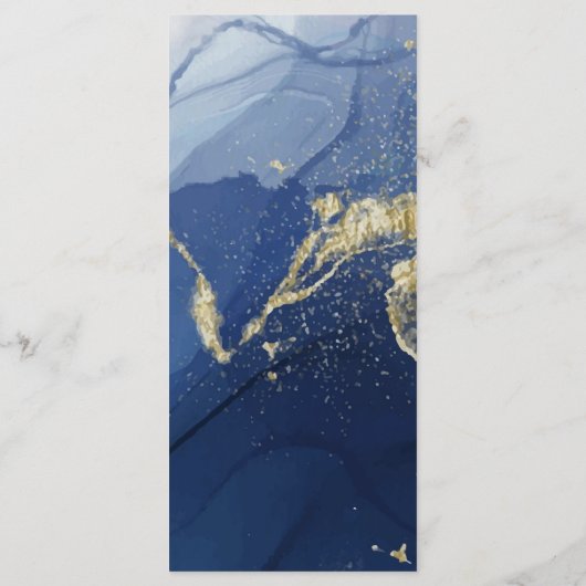 Rivieren van het Levende Water Orthodox Christelij Menu (Achterkant)