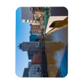 Rivierfront van Kilbourn Street in Milwaukee Magneet (Verticaal)