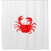 Rivierkrab Douchegordijn (Voorkant)