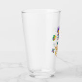 Rivierkreeft Fleur de lis Mardi Gras Glas (Rechts)