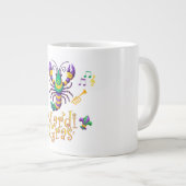 Rivierkreeft Fleur de lis Mardi Gras Grote Koffiekop (Voorkant rechts)