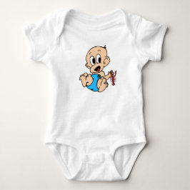 Rivierkreeft liefhebbende Baby Romper