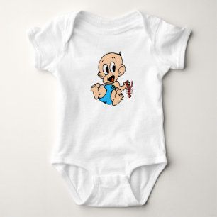 Rivierkreeft liefhebbende Baby Romper