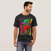 Rivierkreeft Mardi Gras Carnaval Viering T-shirt (Voorkant volledig)