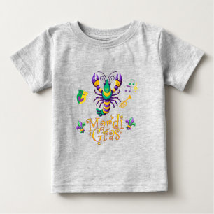 Rivierkreeft/trompet/masker/fleur de lis Mardi Gra
