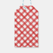 Rivierkreeft verjaardagsfeestje favor tags cadeaulabel (Achterkant)