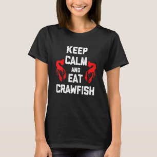 Rivierkreeften Crawdad Mudbug Cajun Boil Seafoo T-shirt